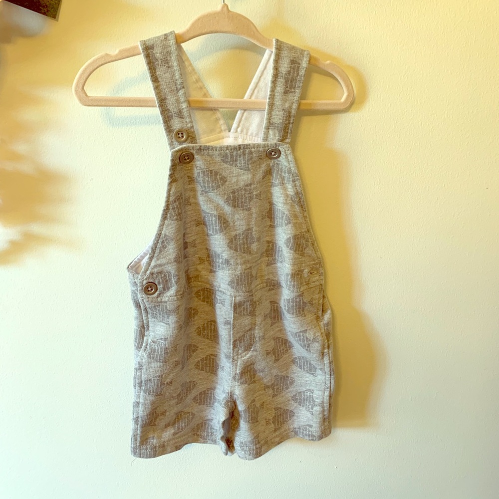 6-9 month gender neutral overalls